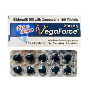 藍蝌蚪雙效片vegaforce 威而鋼雙效片 印度藍鑽 萬艾可 10顆/盒