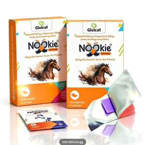 印度Nookie Strips紅鬃烈馬 薄力士 雙效威而鋼口溶膜 10片/盒