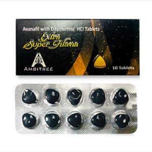 印度黑水鬼 >超級阿伐那非雙效片 Extra Super Filana 10粒/盒